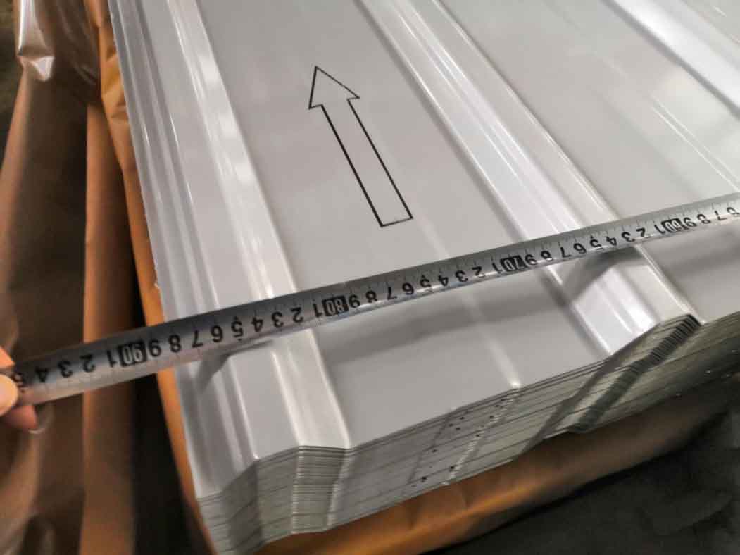 Aluminum roofing sheets